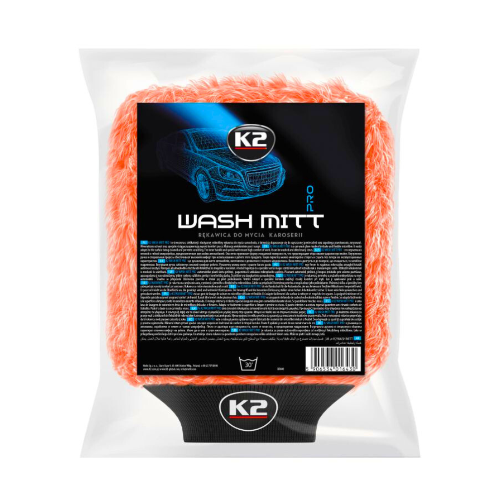 WASH MITT PRO Luva de Lavagem Microfibra
