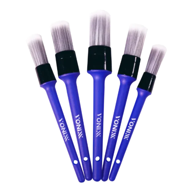 CONJUNTO 5 PINCEIS Detalhe Interno